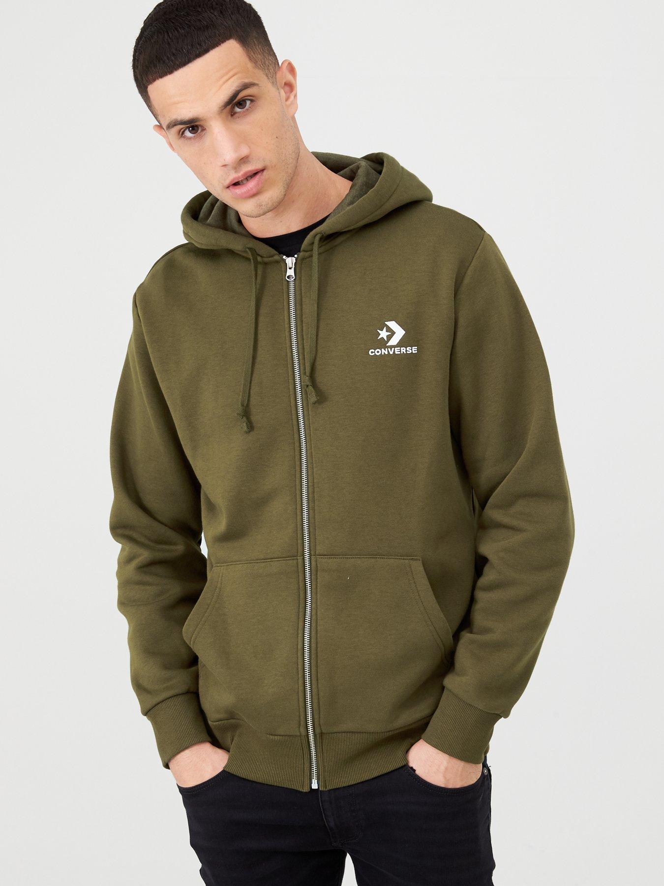 zip hoodie converse