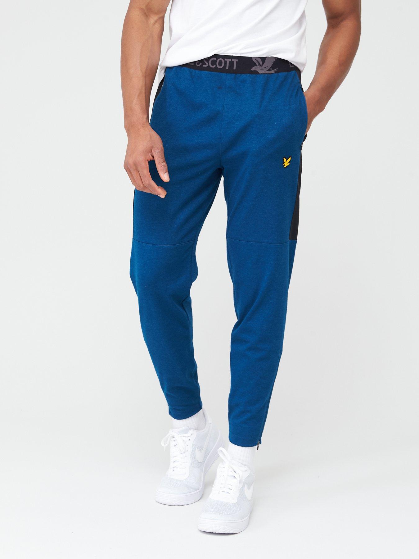navy blue skinny joggers