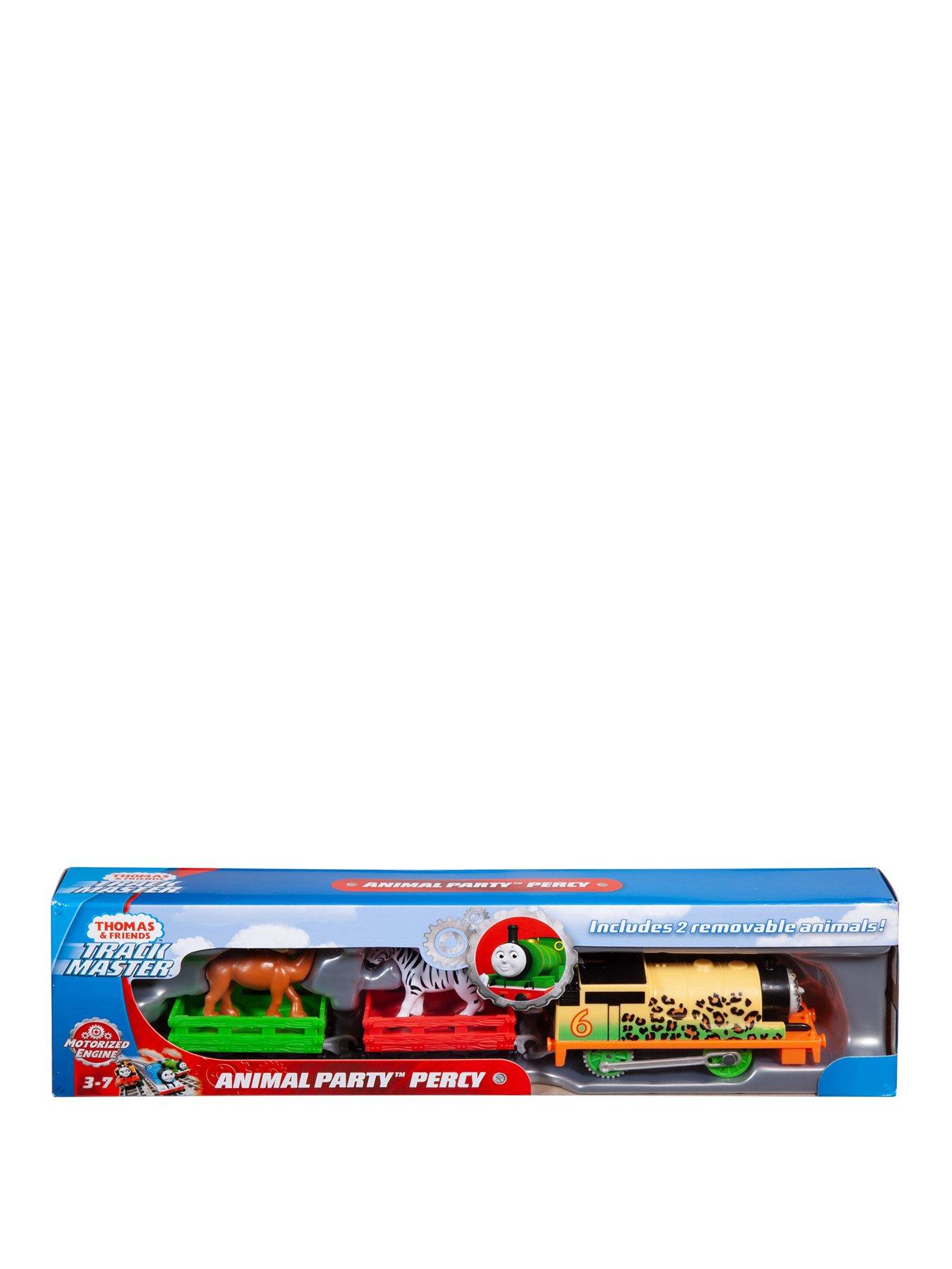 thomas and friends trackmaster animal party percy