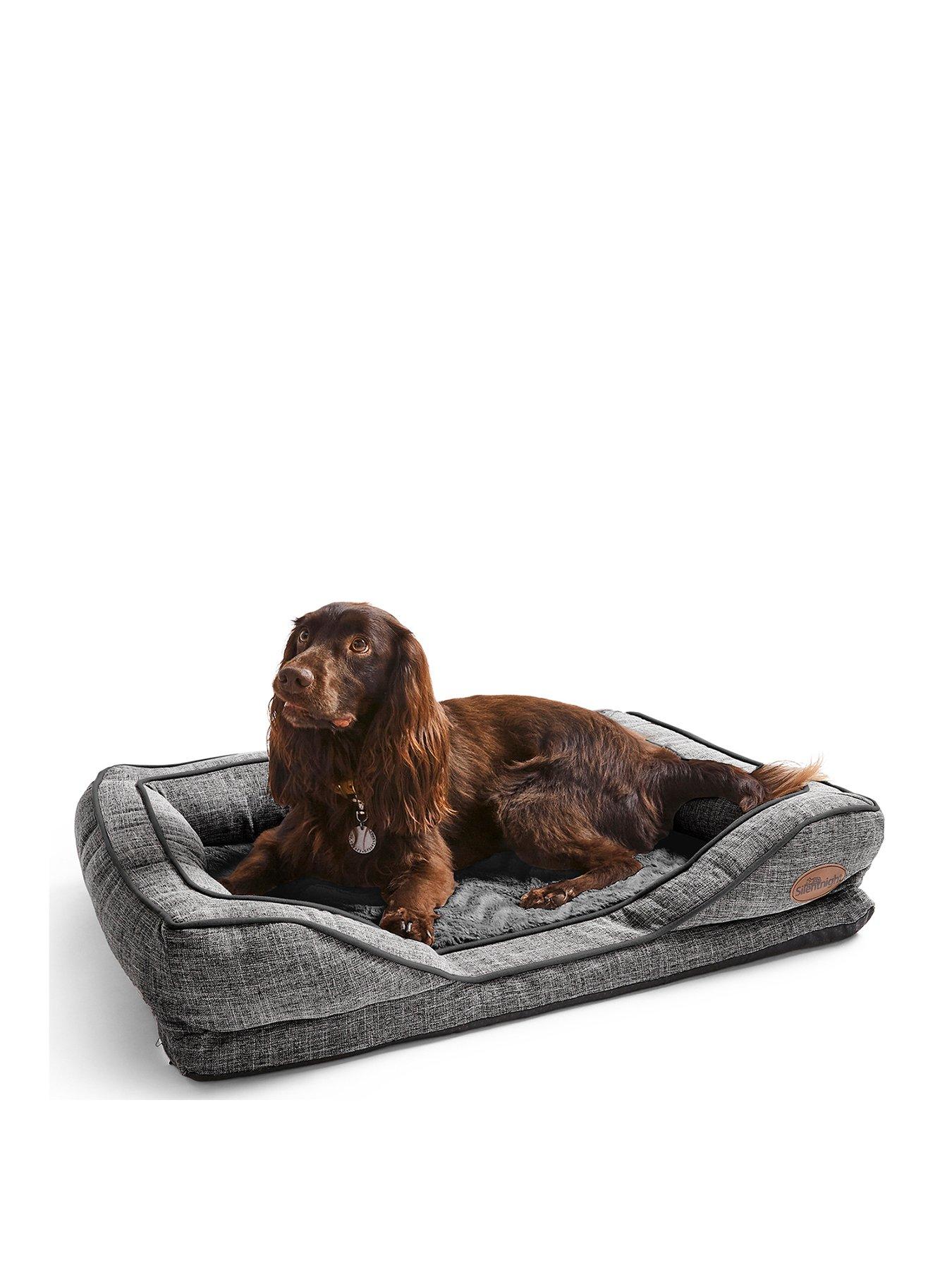 Image 1 of 6 of Silentnight Orthopaedic Mattress Pet Bed - Grey