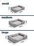  image of silentnight-orthopaedic-mattress-pet-bed-grey