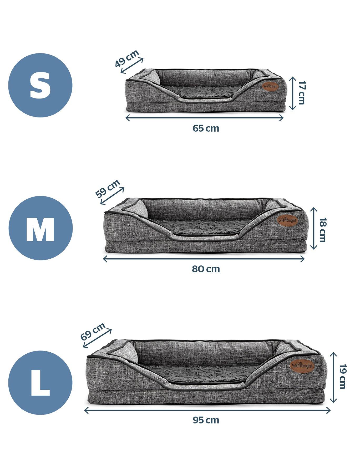 Image 5 of 6 of Silentnight Orthopaedic Mattress Pet Bed - Grey