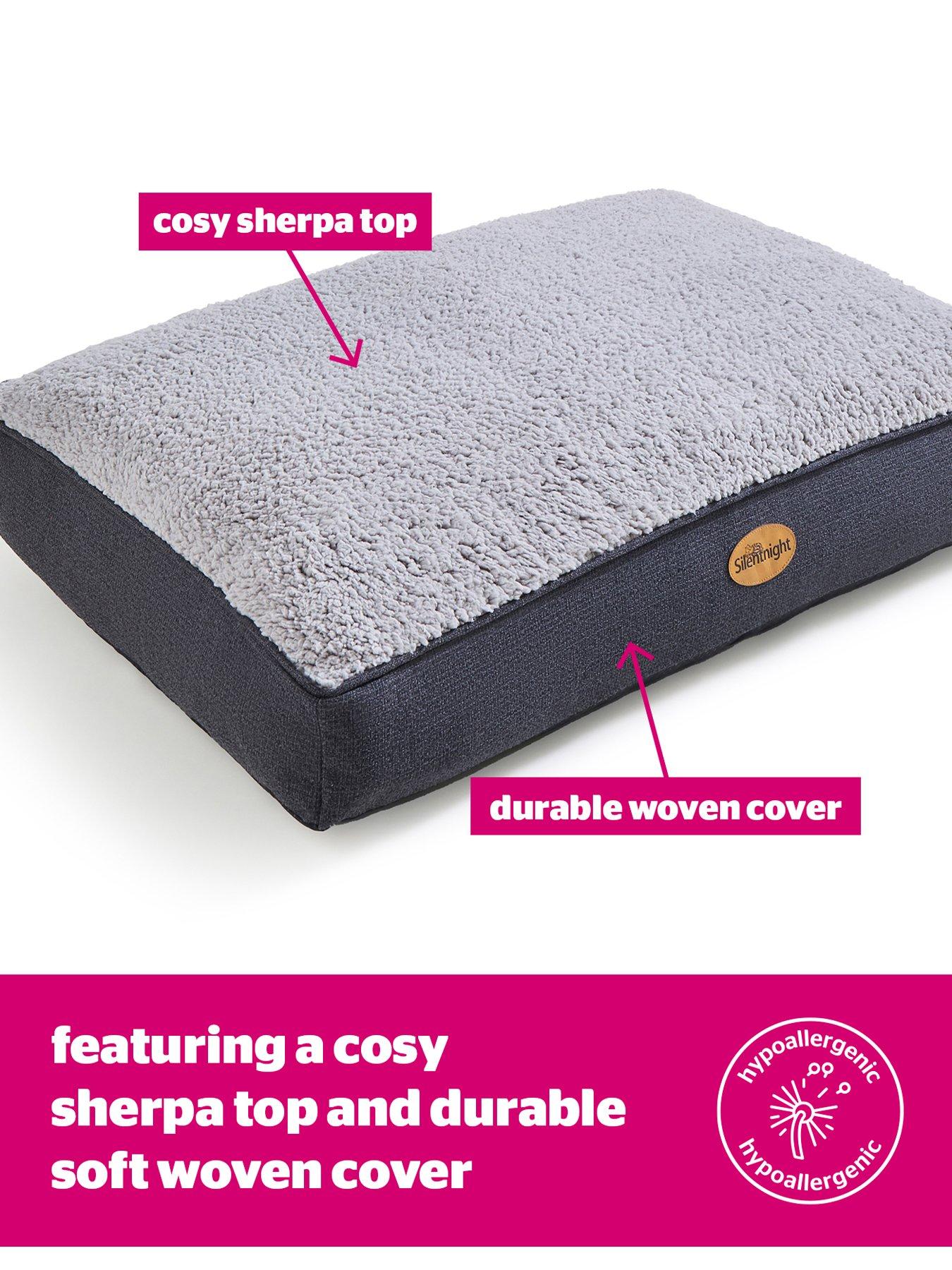  image of silentnight-ultrabounce-mattress-pet-bed--nbspgrey