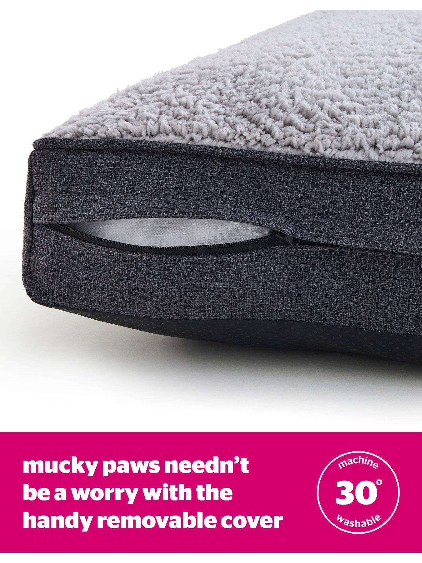  image of silentnight-ultrabounce-mattress-pet-bed--nbspgrey