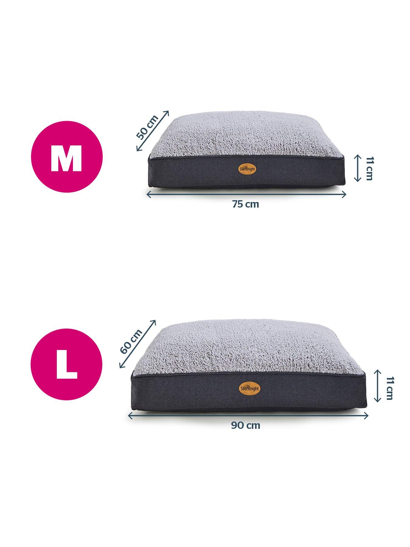  image of silentnight-ultrabounce-mattress-pet-bed--nbspgrey