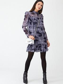 V by Very V By Very Pleated Swing Dress - Print Picture