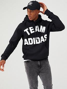 Adidas Adidas Varsity Team Overhead Hoodie - Black Picture