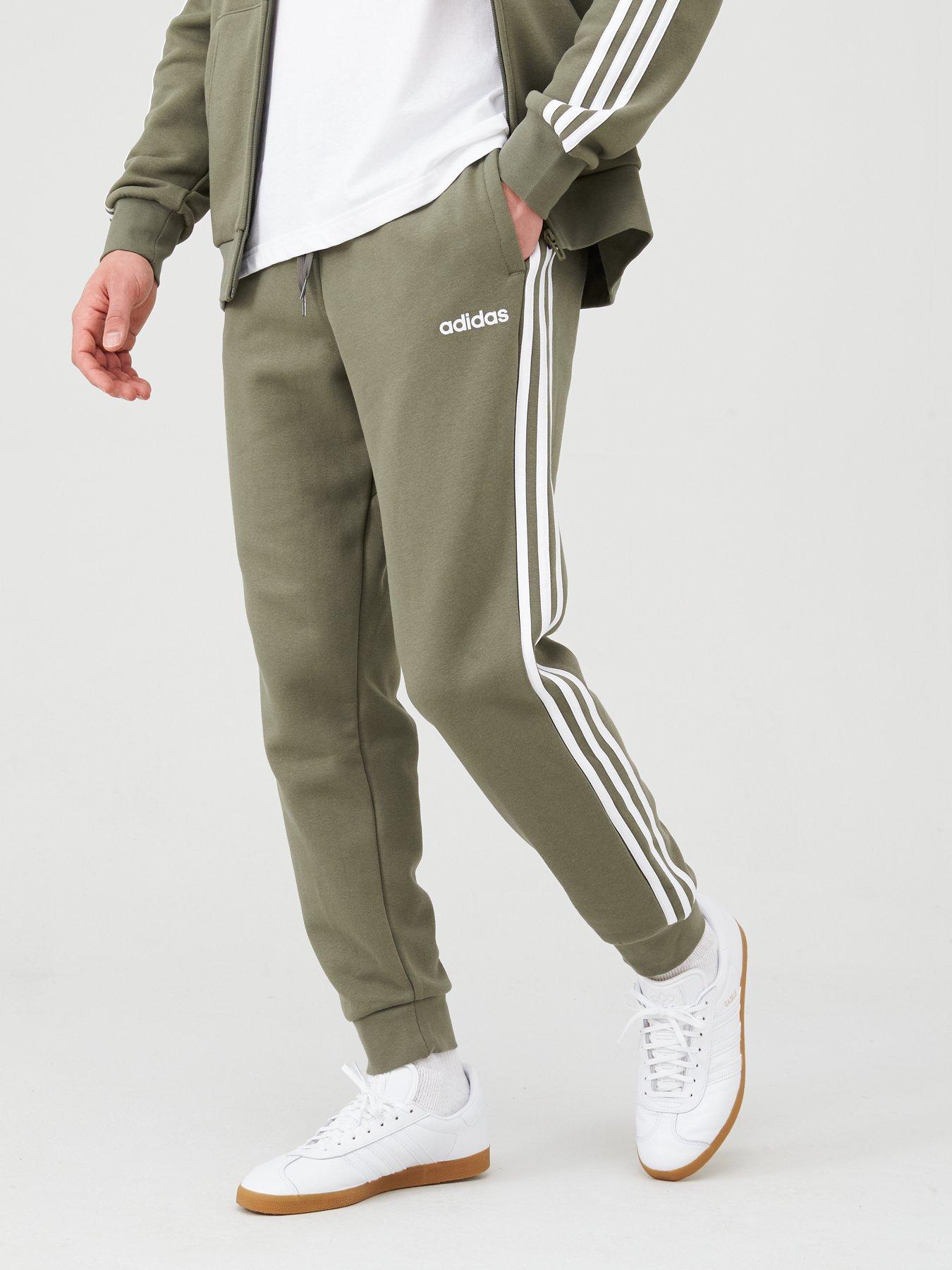 khaki green adidas joggers