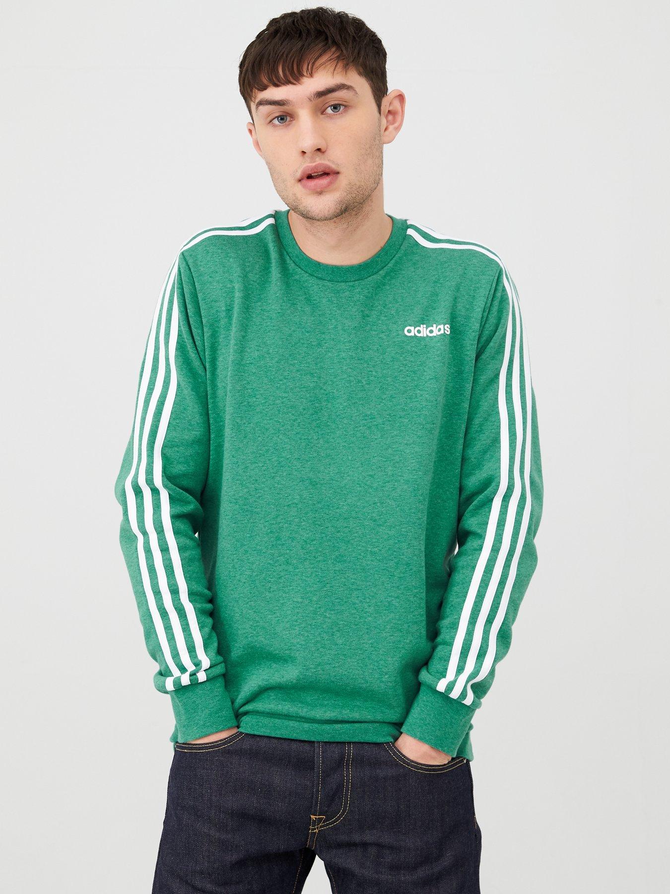 green adidas sweatshirt mens