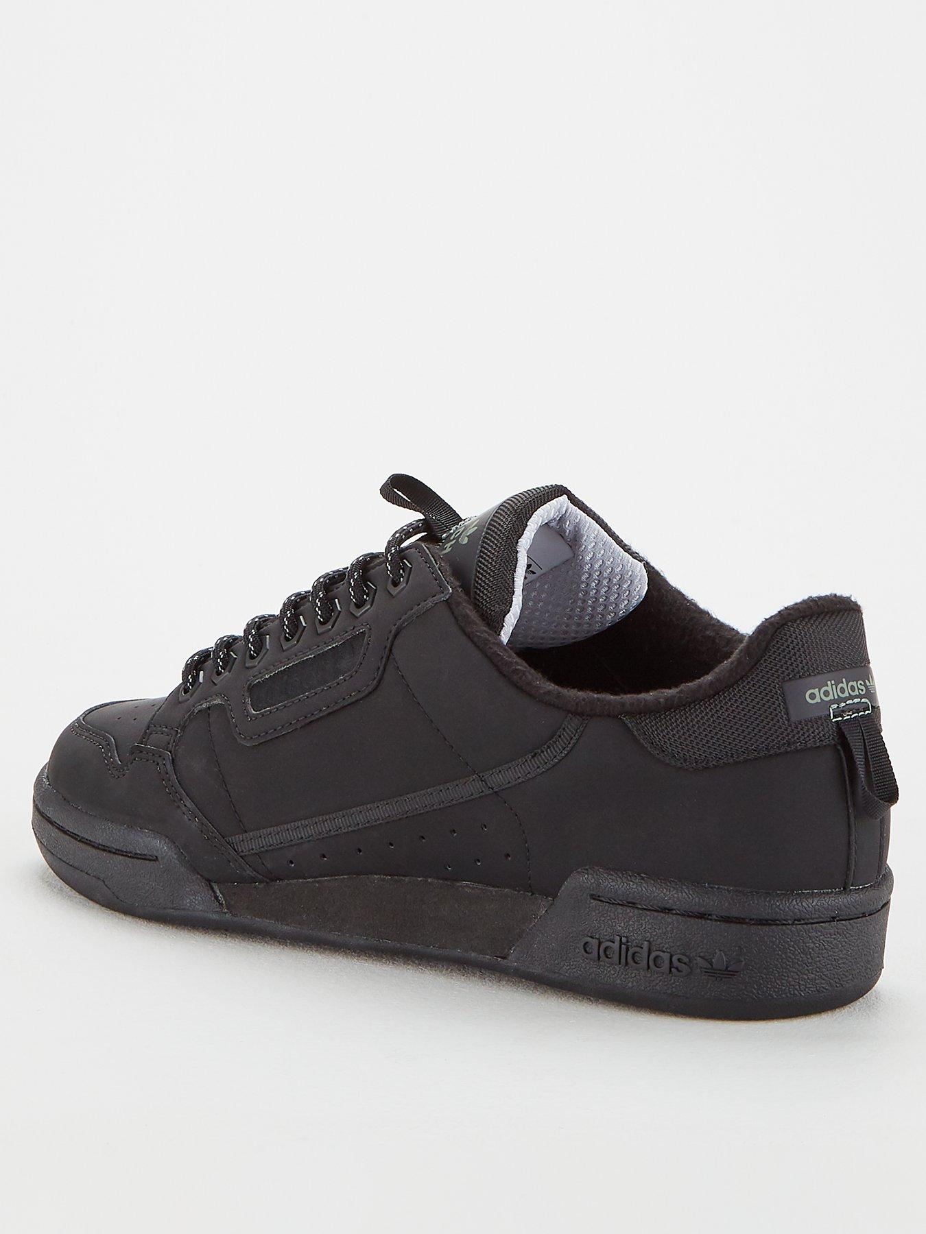 adidas continental triple black