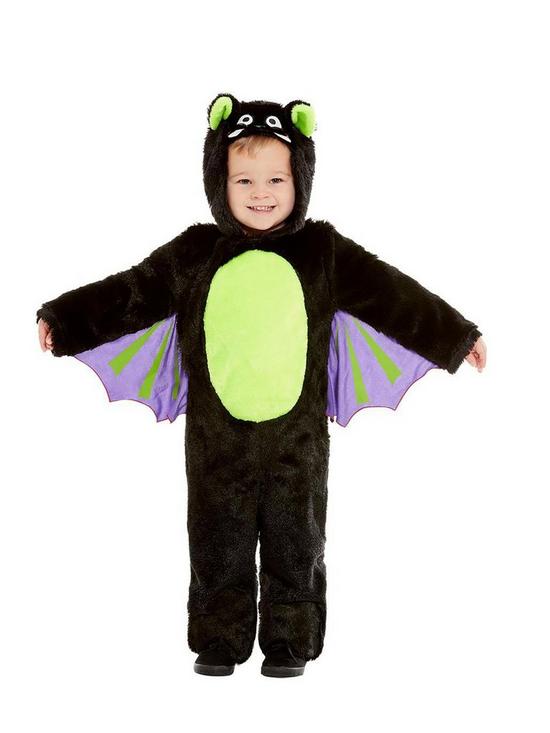 front image of toddler-bat-costume