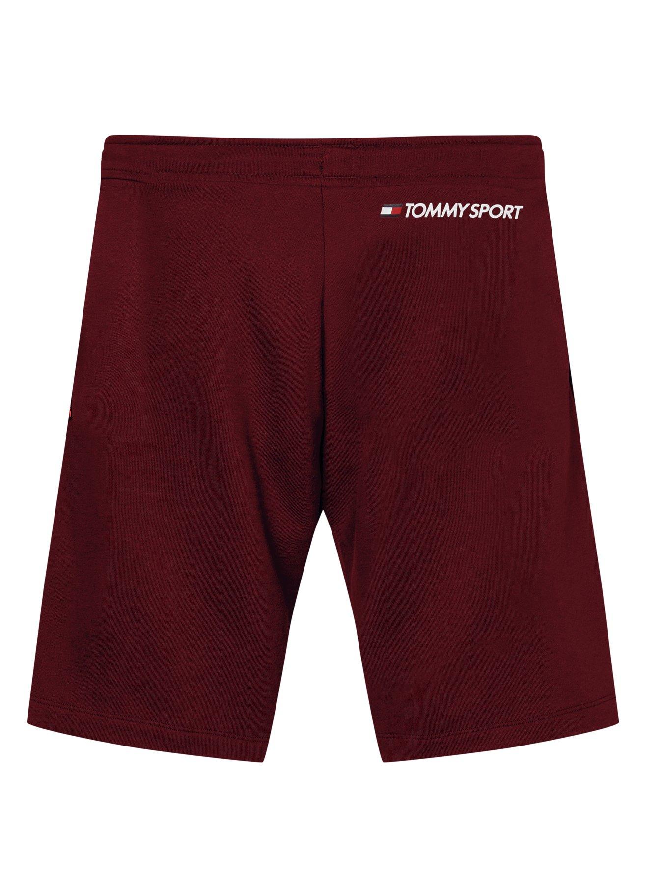 tommy fleece shorts