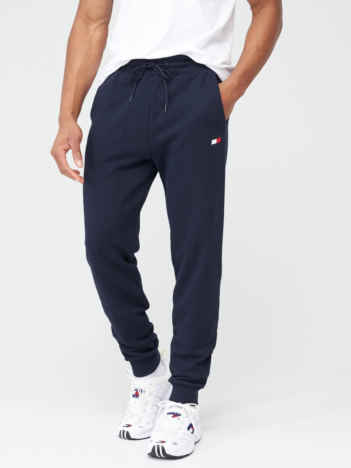 tommy hilfiger navy joggers