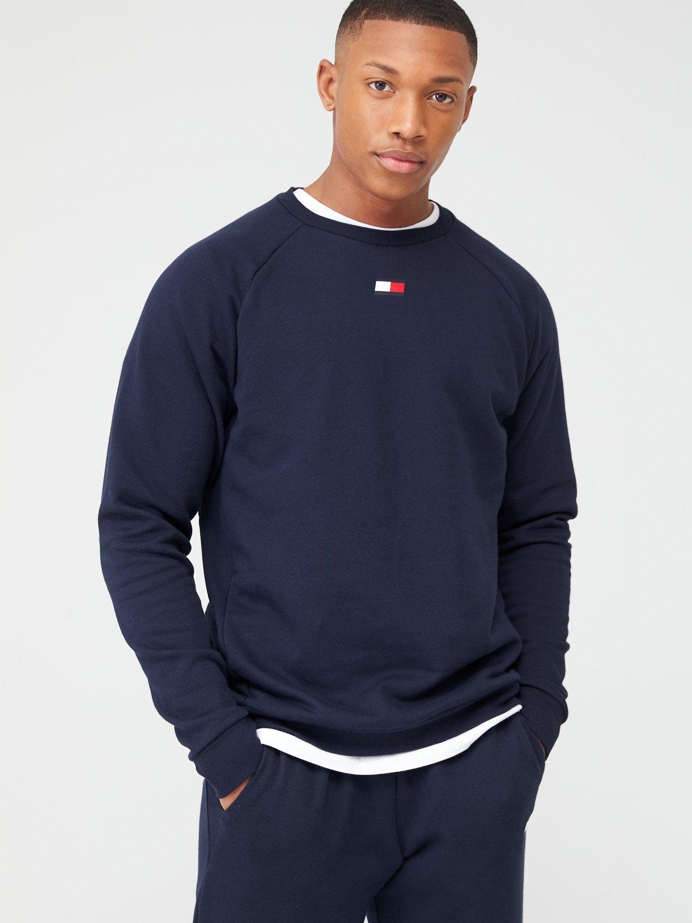 tommy hilfiger navy crew neck