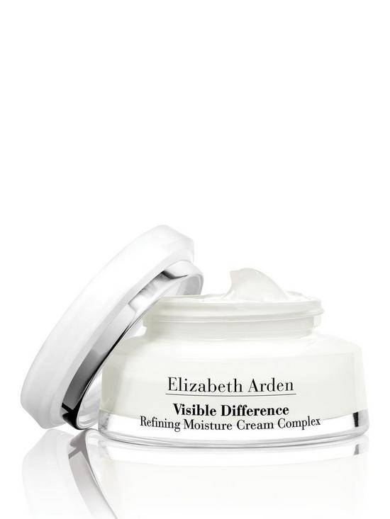 front image of elizabeth-arden-visible-difference-refining-moisture-cream-complex-75ml