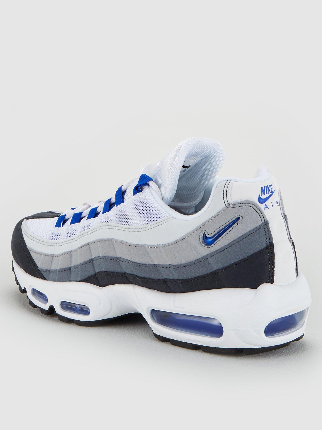 air max 95 white blue