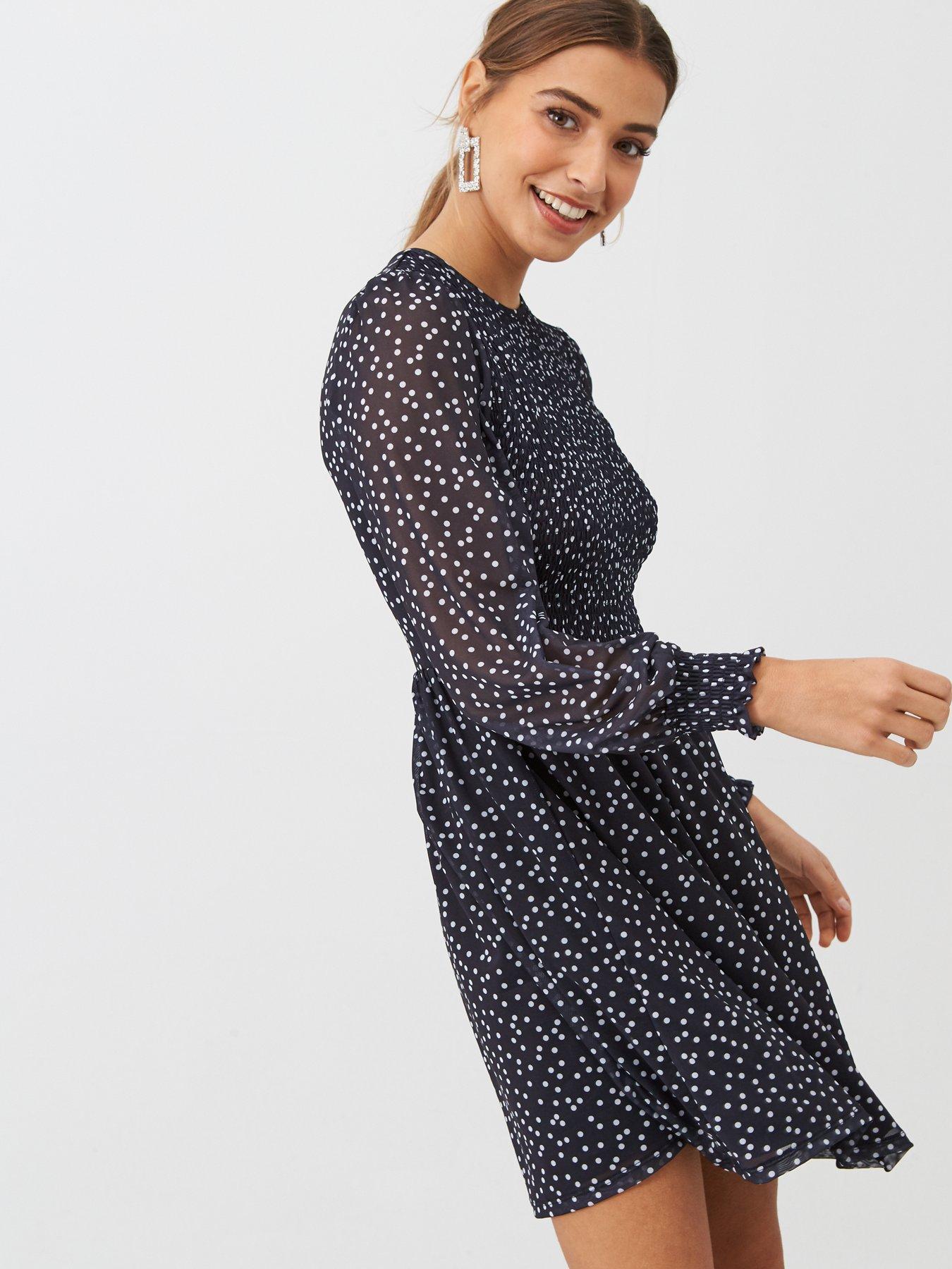 littlewoods polka dot dress