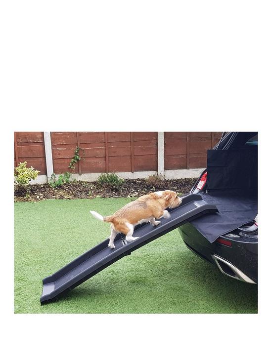 front image of streetwize-accessories-car-dog-ramp