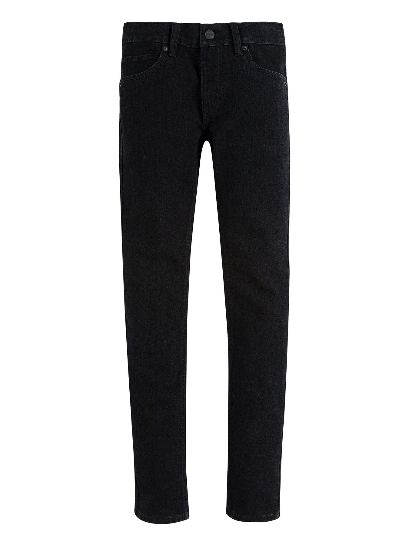 Image 1 of 3 of Levi's Boys 510 Skinny Stretch Jeans - Black
