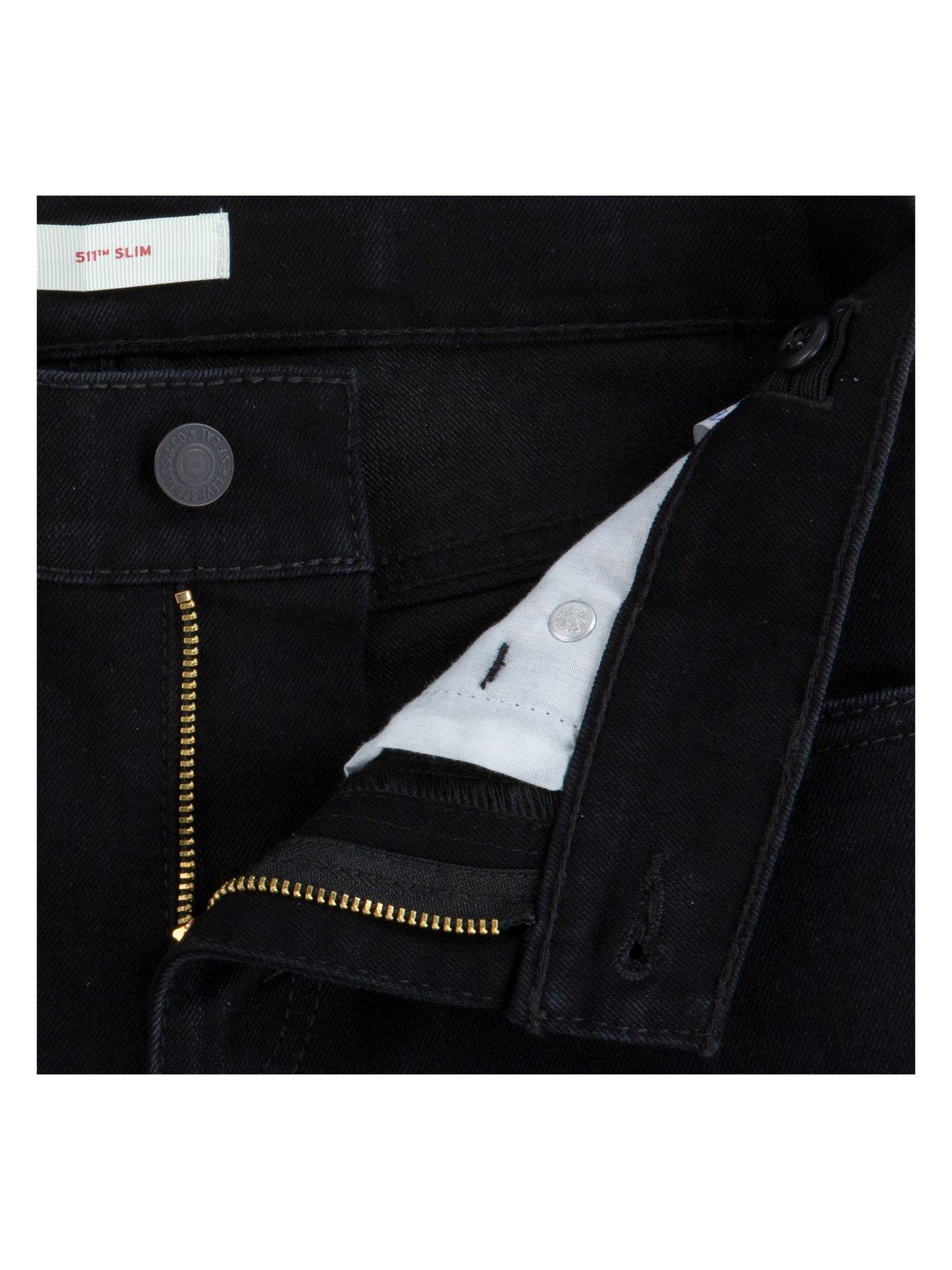 Image 3 of 3 of Levi's Boys 510 Skinny Stretch Jeans - Black