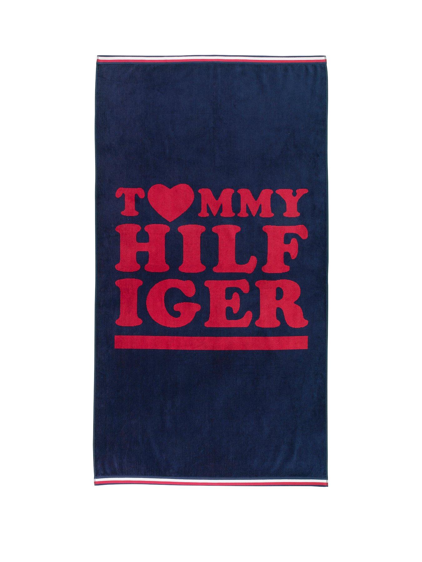 tommy hilfiger beach towels