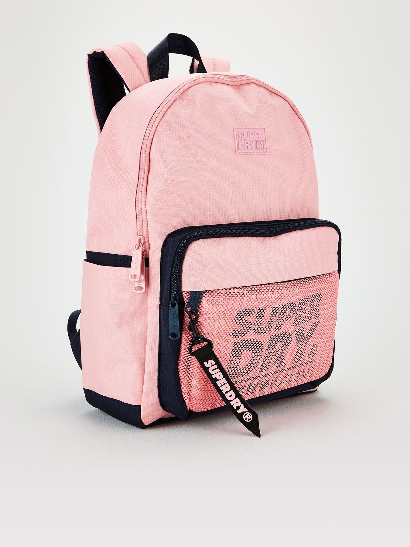 superdry pink backpack