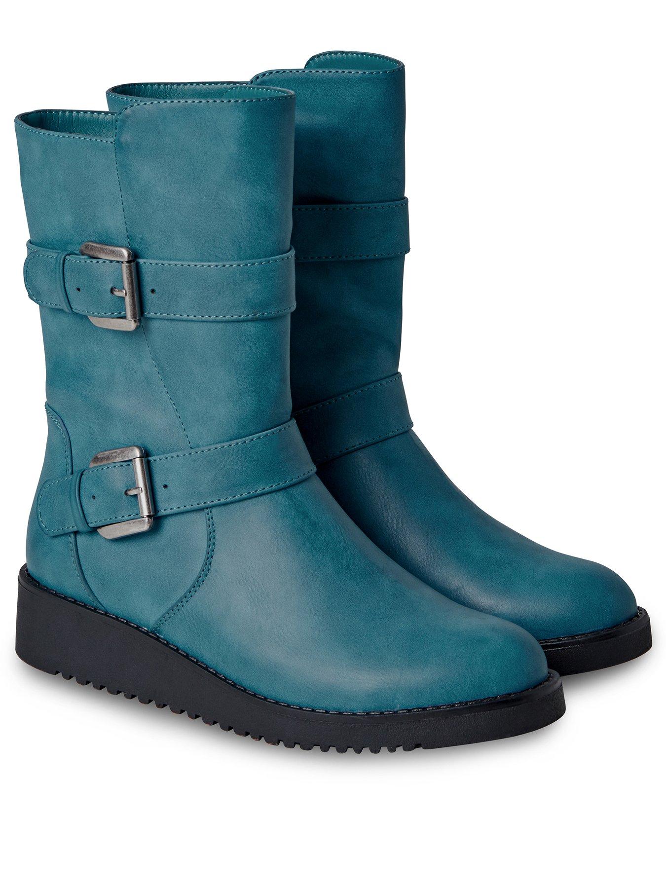 joe browns teal boots