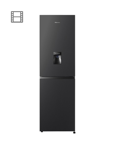 hisense-rb327n4wb1-55cm-wide-total-no-frost-fridge-freezer-black