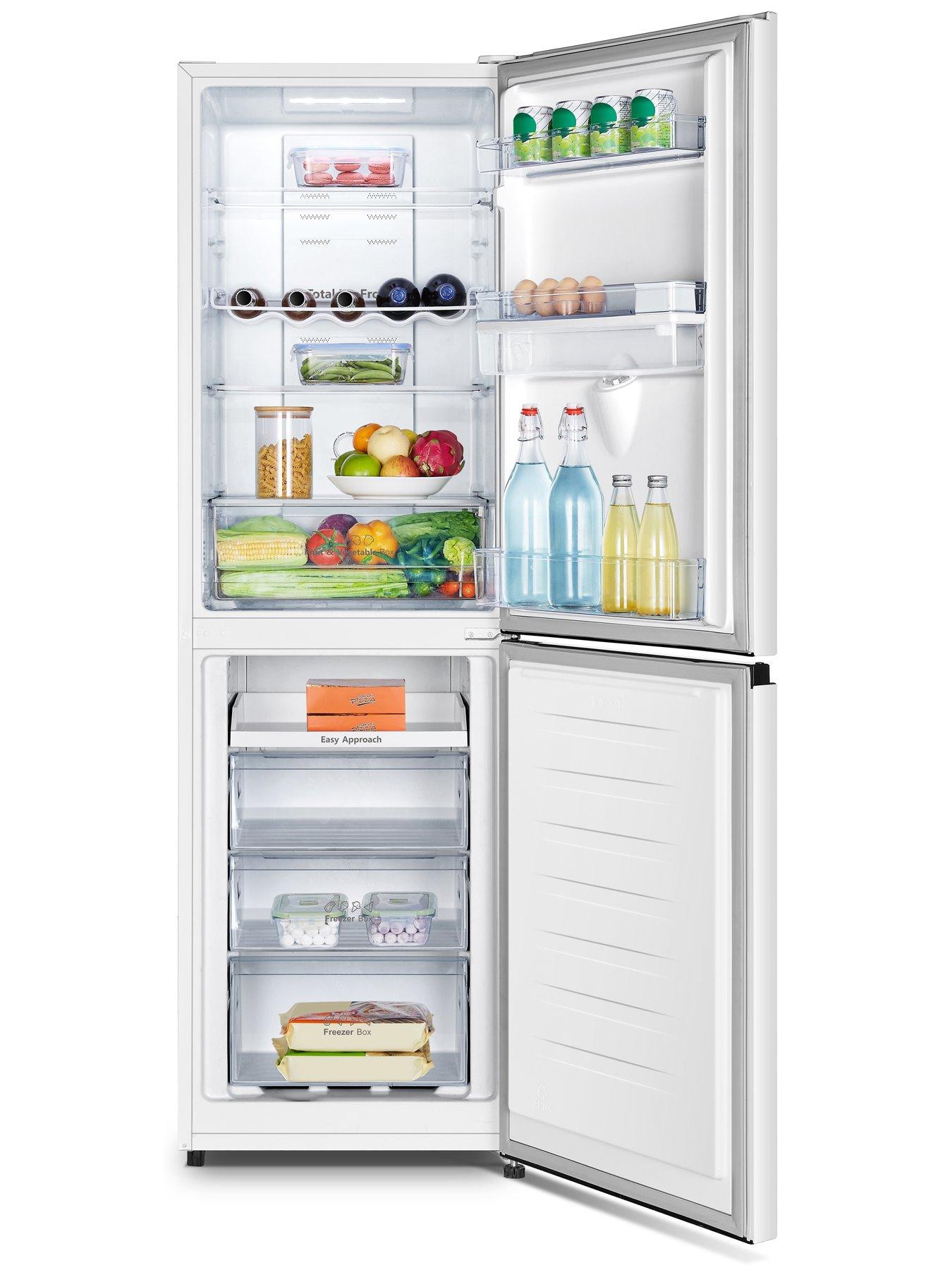 Hisense rb327n4ww1 frost free fridge deals freezer