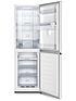  image of hisense-rb327n4ww1-55cm-wide-total-no-frost-fridge-freezer-white