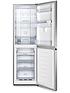  image of hisense-rb327n4wc1-55cm-wide-total-no-frost-fridge-freezer-silver