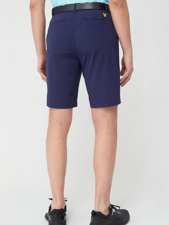 stillFront image of lyle-scott-golf-tech-shorts-navy