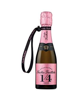 Very Champagne Nicolas Feuillatte One Fo(U)R Rosé Quarter Bottles (20Cl) Picture