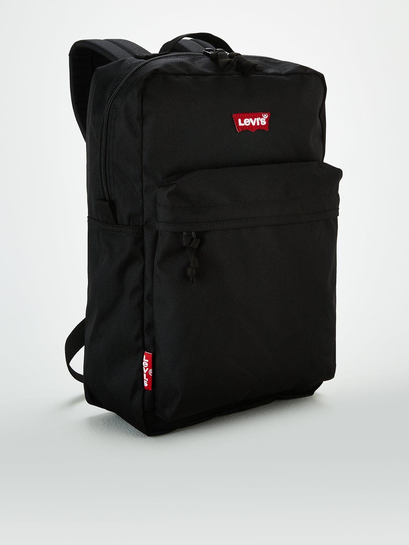 levis black backpack