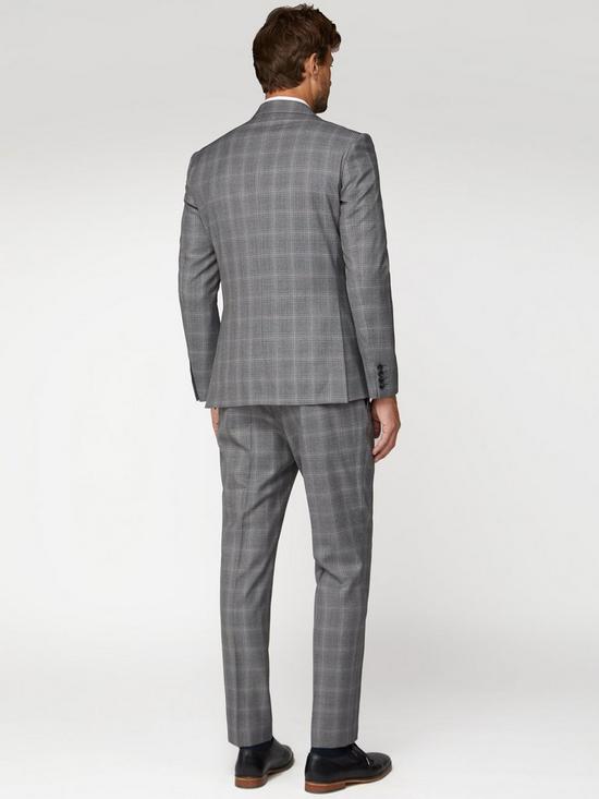 stillFront image of jeff-banks-mulberry-check-soho-suit-jacket-in-modern-regular-fit-grey