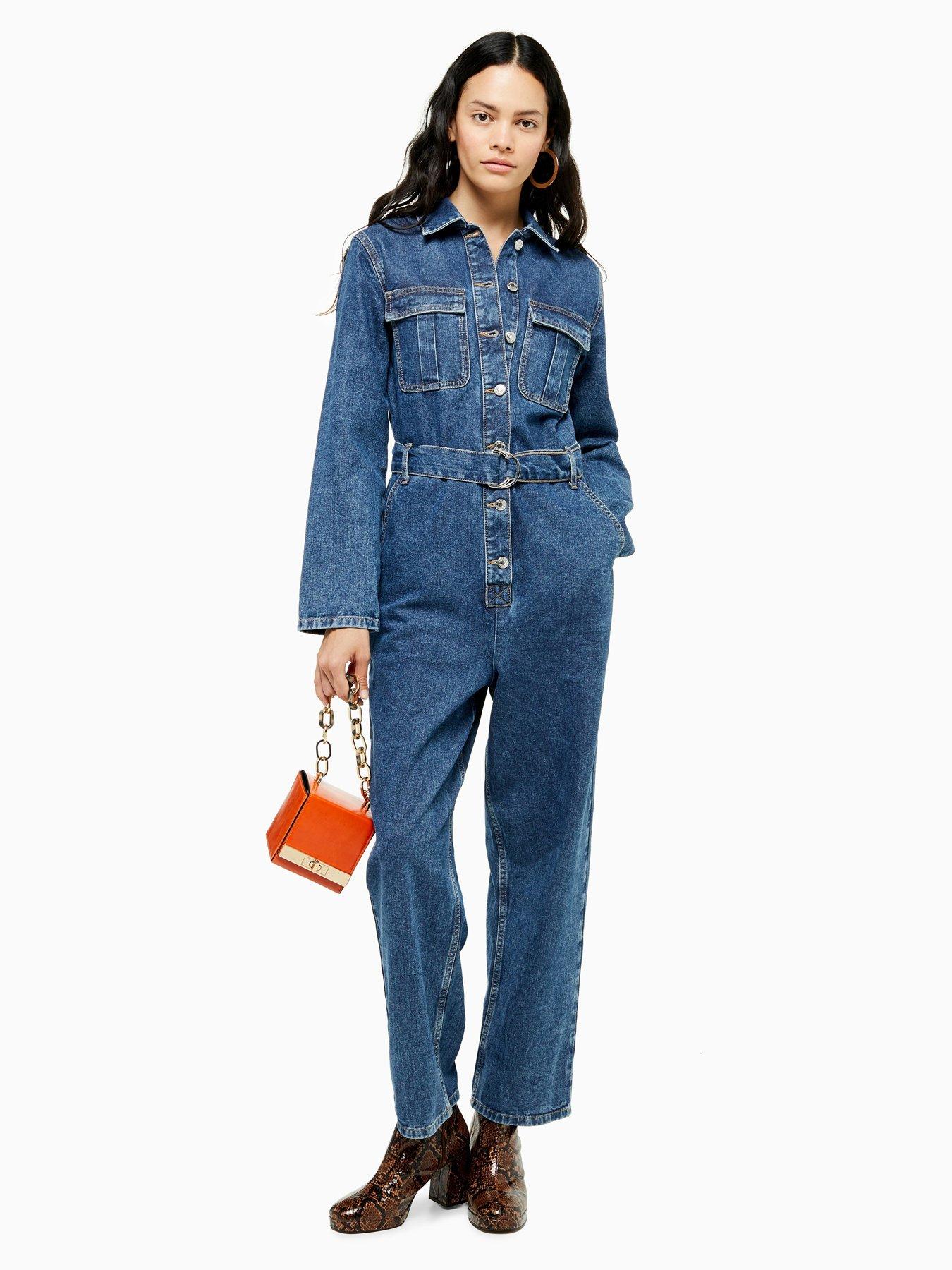 denim boilersuit