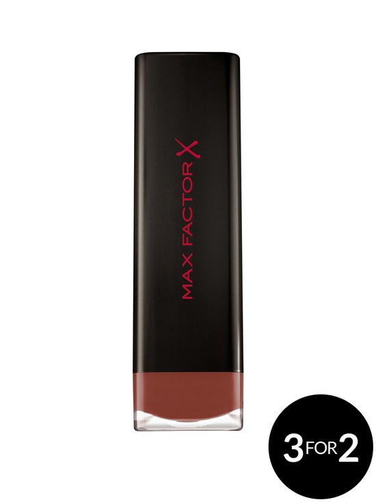 stillFront image of max-factor-colour-elixir-velvet-matte-lipstick-with-oils-and-butters