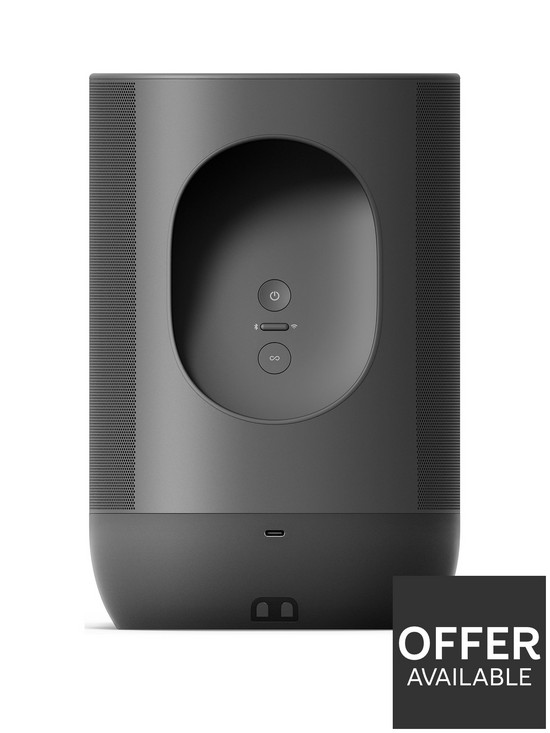 stillFront image of sonos-move-wireless-smart-speaker-black