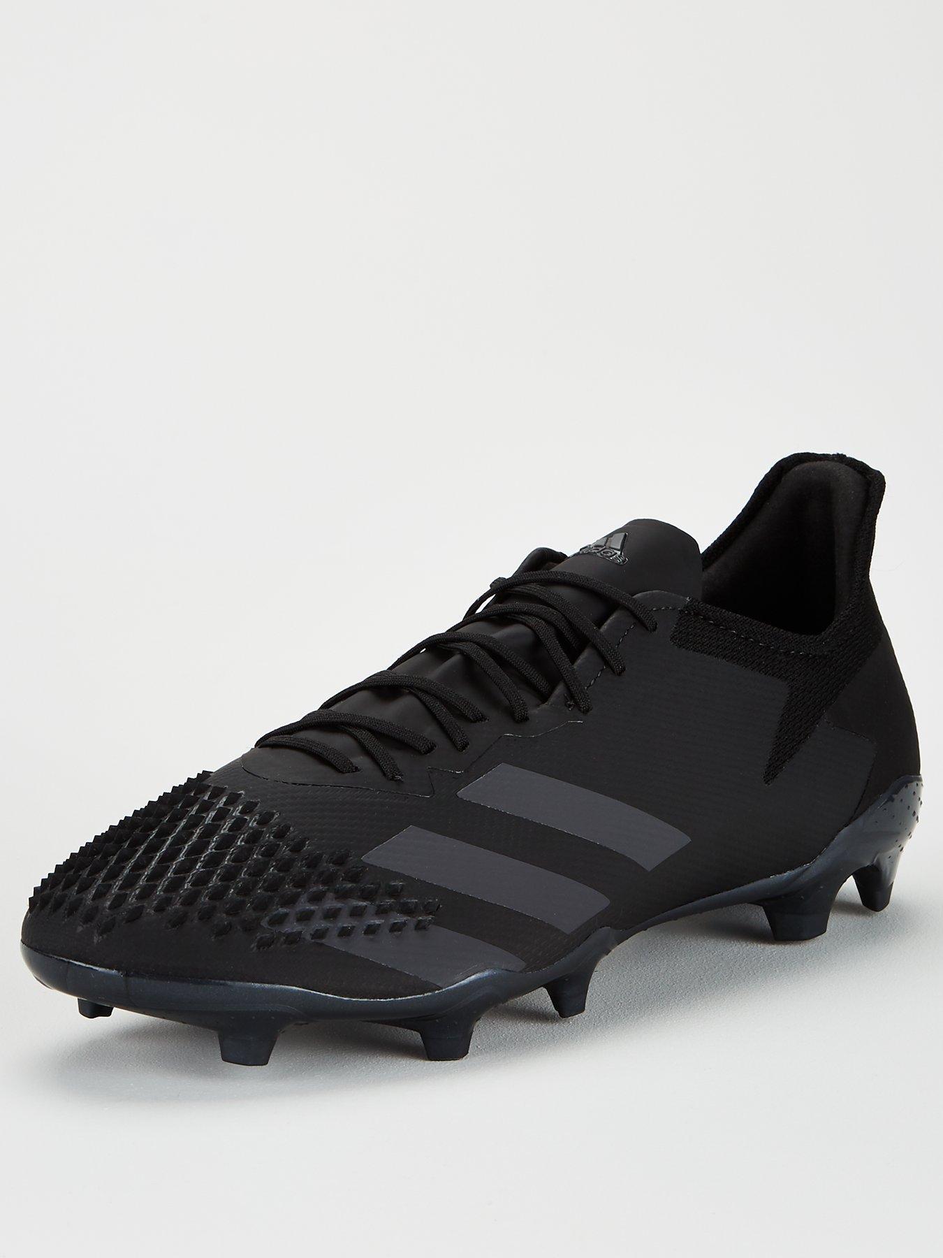 adidas predator black football boots