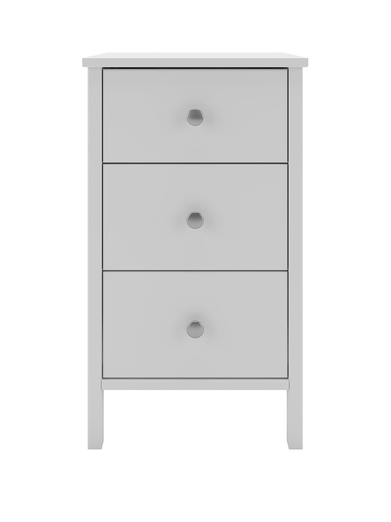 Medina 3 Drawer Bedside Chest Littlewoods Com