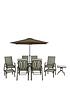  image of cannes-11-piece-dining-set-garden-furniture
