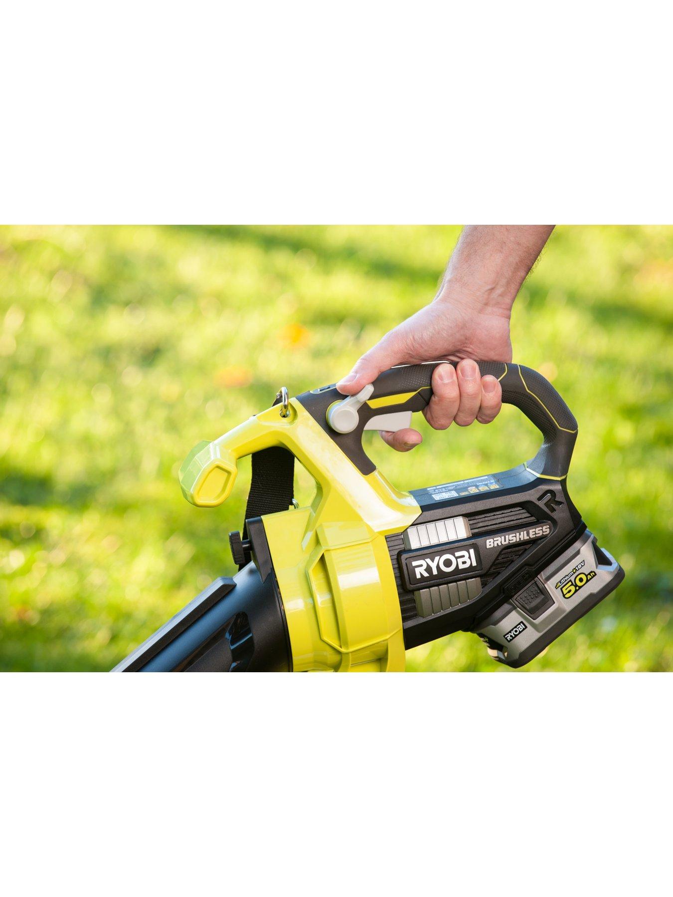 Image 3 of 5 of RYOBI OBV18 18V ONE+ Cordless Brushless Leaf Blower Vacuum (Battery + Charger not Included)