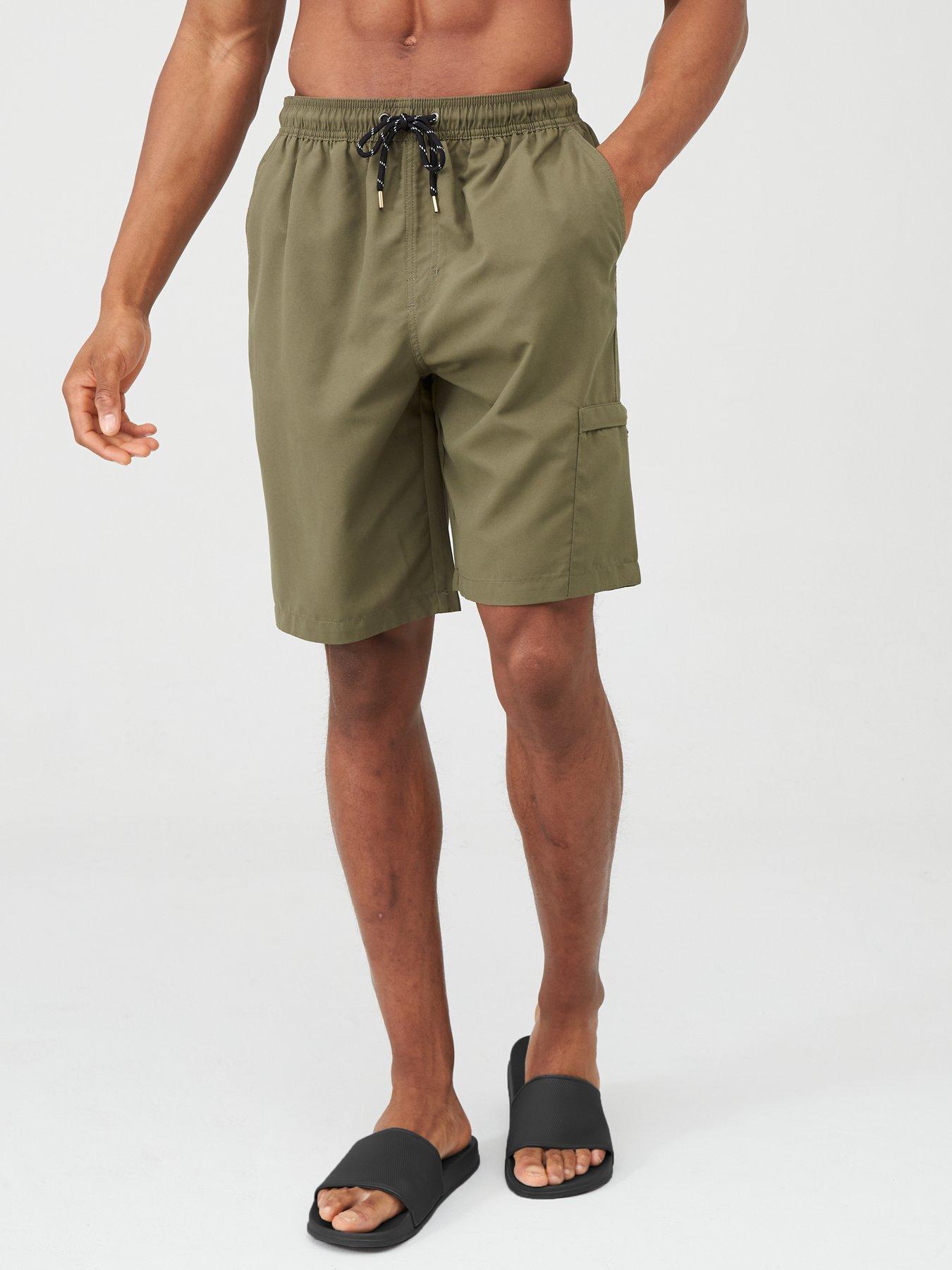 longer swim shorts