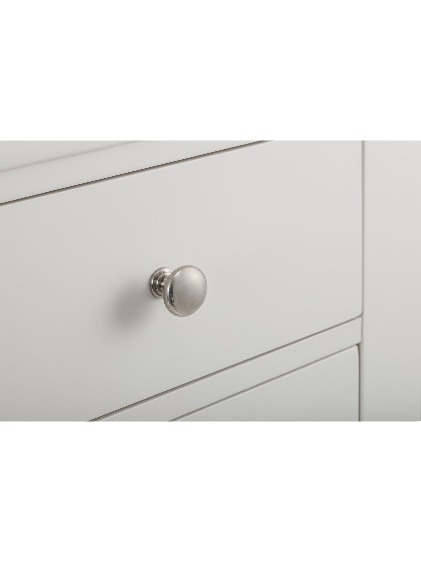 Image 6 of 6 of Julian Bowen Clermont 3+2 Drawer Chest White