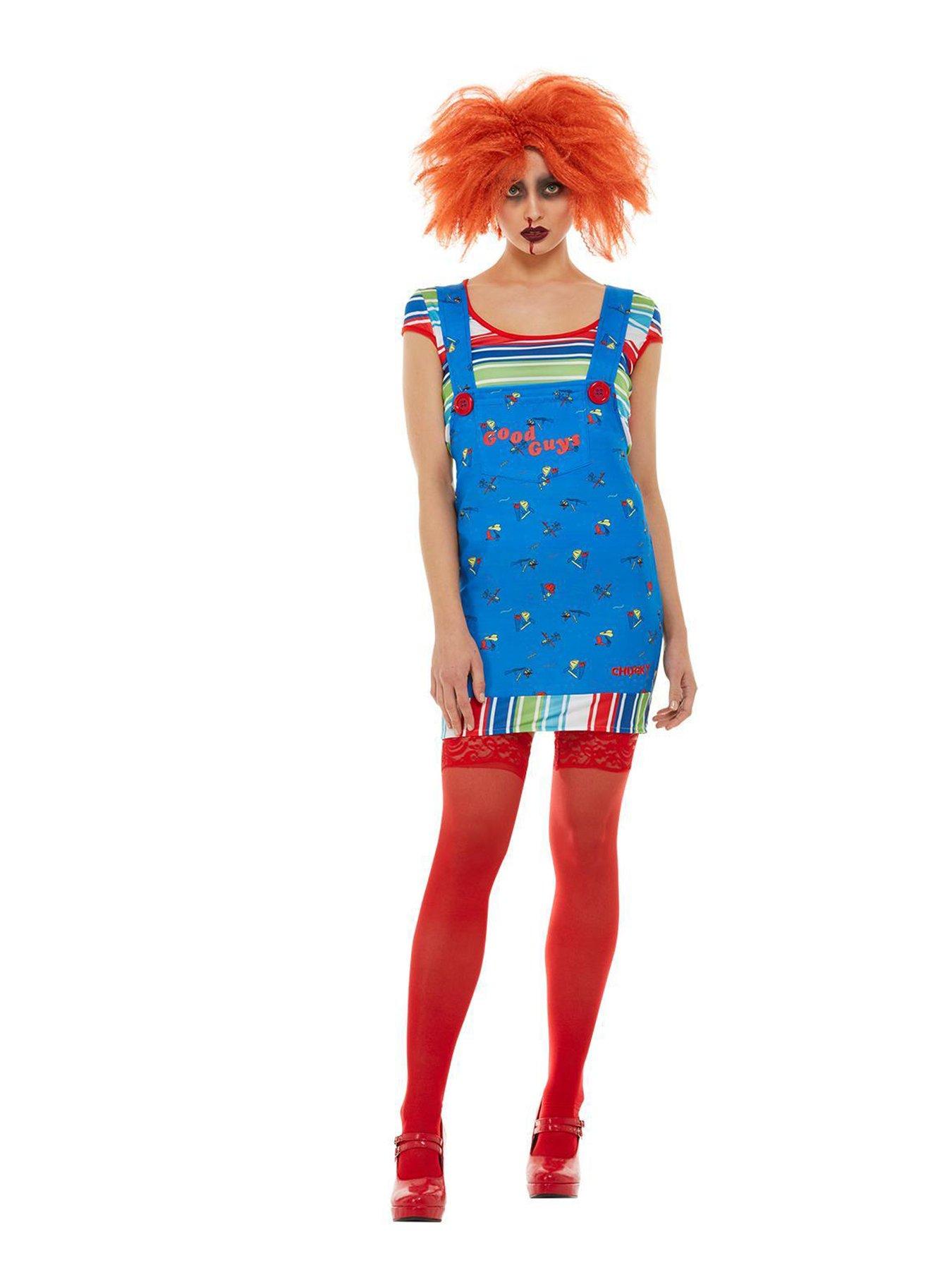 Image 1 of 3 of Halloween Chucky Ladies Costume