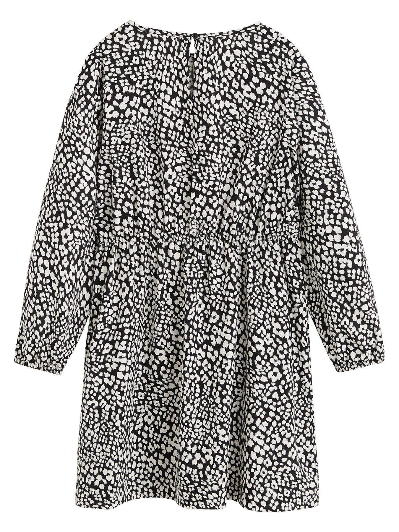 littlewoods leopard print dress