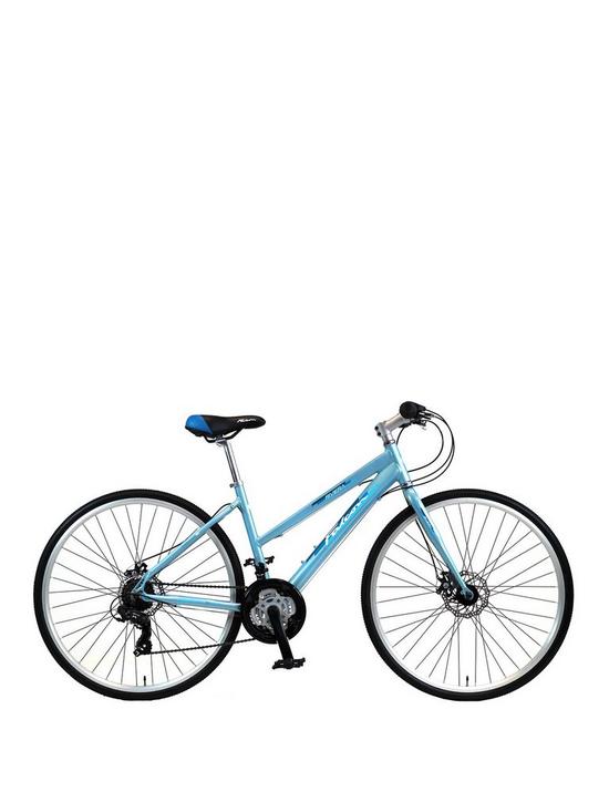 front image of falcon-riviera-ladies-hybrid-bike-17in-frame-double-disc-brakes