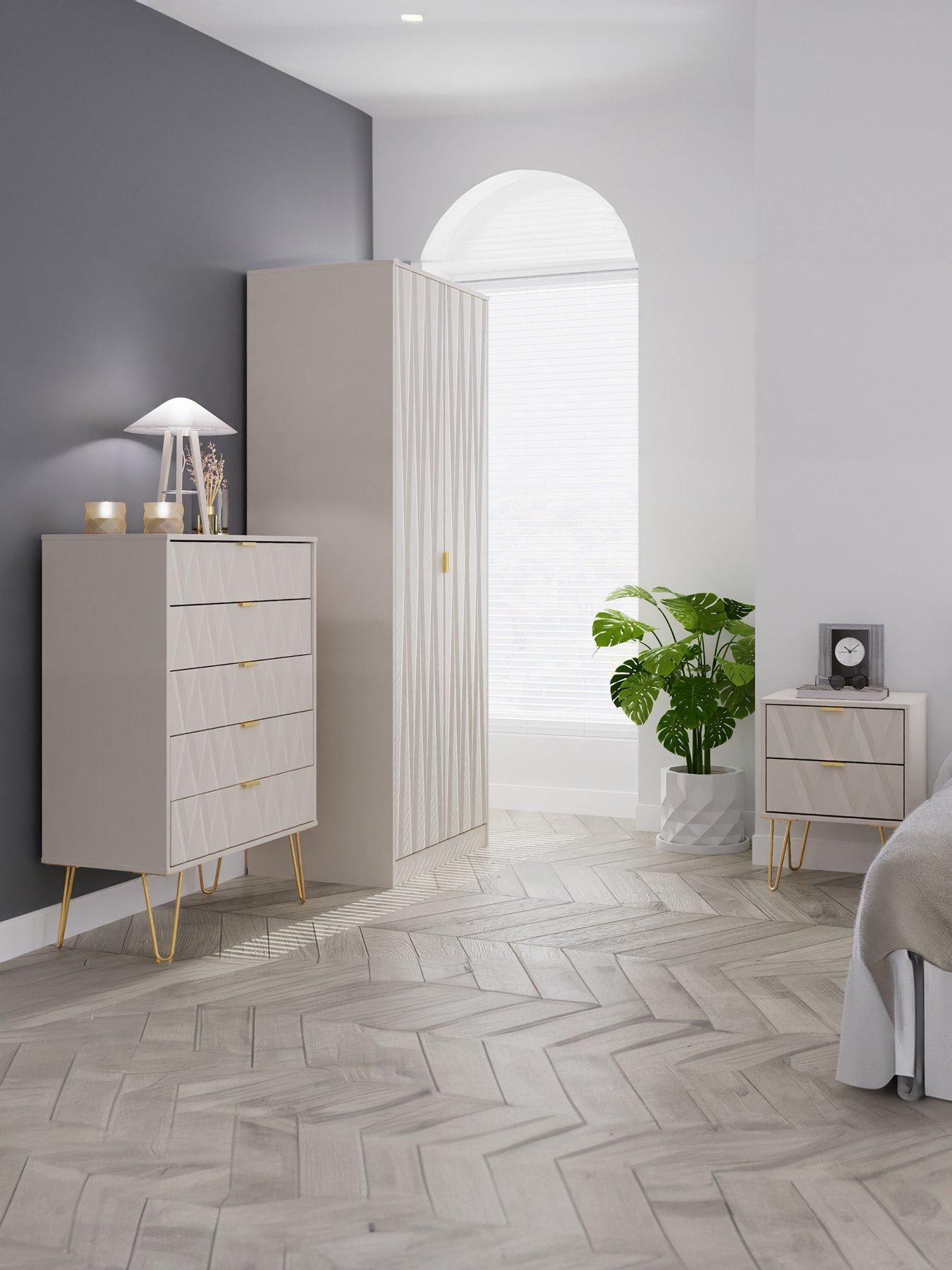 swift-versailles-ready-assembled-4-piece-package-2-door-wardrobe-5-drawer-chest-and-2-bedside-chestsnbsp--fscreg-certified