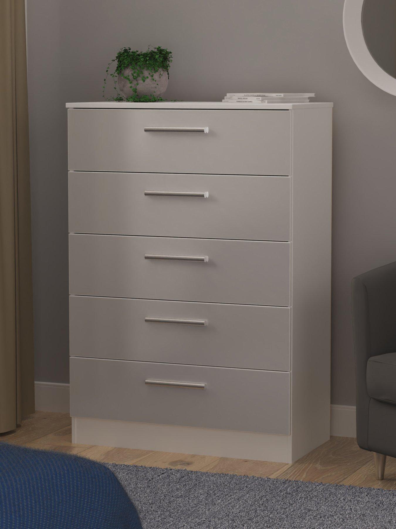 Image 1 of 8 of SWIFT Montreal&nbsp;Ready Assembled 5 Drawer Chest&nbsp;- FSC&reg; Certified
