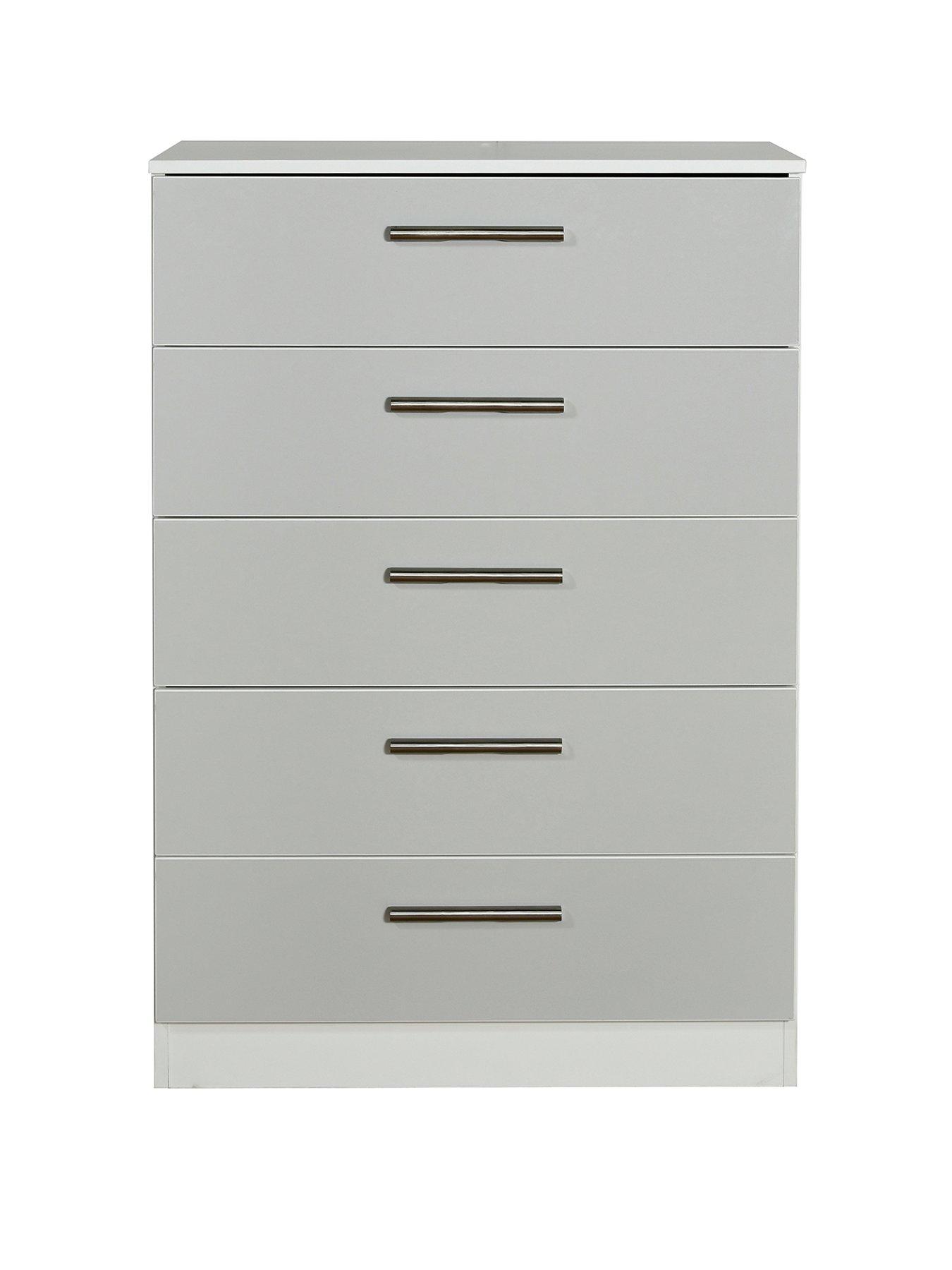 Fully assembled deals chest of drawers